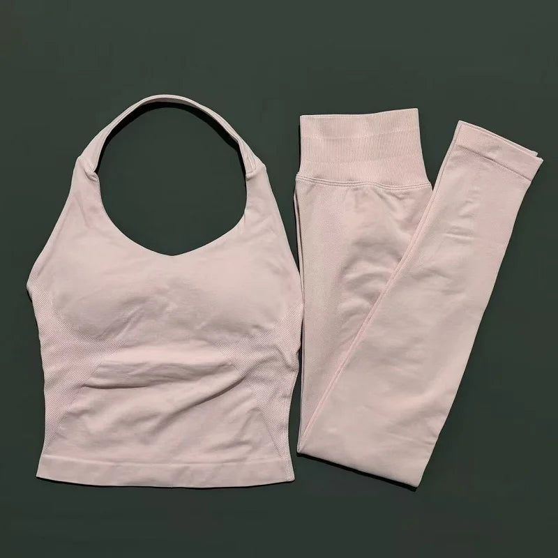 2 Pieces Sportswear Women Yoga Set Gym Clothes Sportswear