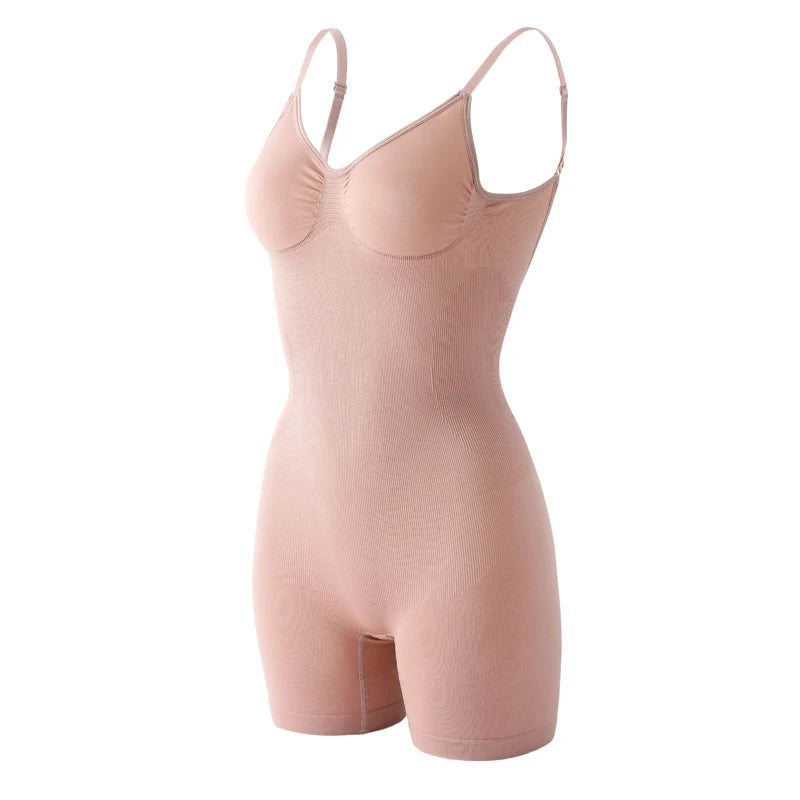 Seamless Low Back Bodysuit Shapewear Women Butt Lifter