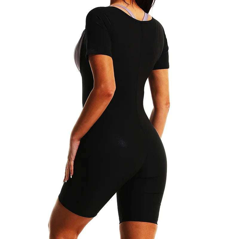 Women Sauna Suit Sweat Shirts Slimming Hot Thermal Fat Burning Shaper
