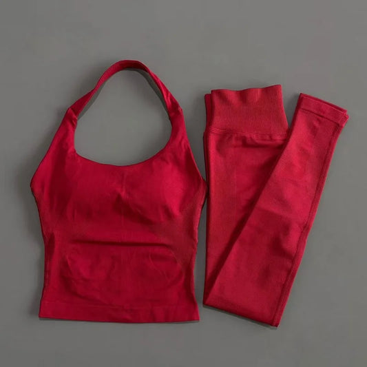 2 Pieces Sportswear Women Yoga Set Gym Clothes Sportswear