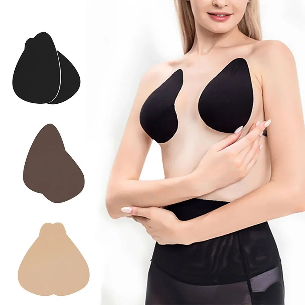 Booby Tape Silicone Breast Shields Petals Self Adhesive Woman